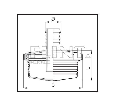 Sõel ARAG 3023 (voolikule 50mm)