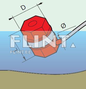Sõel ARAG 3073 (voolikule 50mm)