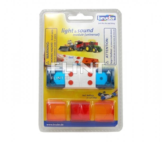 Vilkurid punane/sinine Bruder