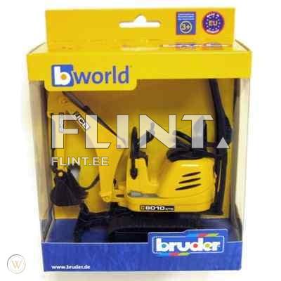 Ekskavaator JCB 8010 CTS (13,5x6,3x13,5cm) Bruder