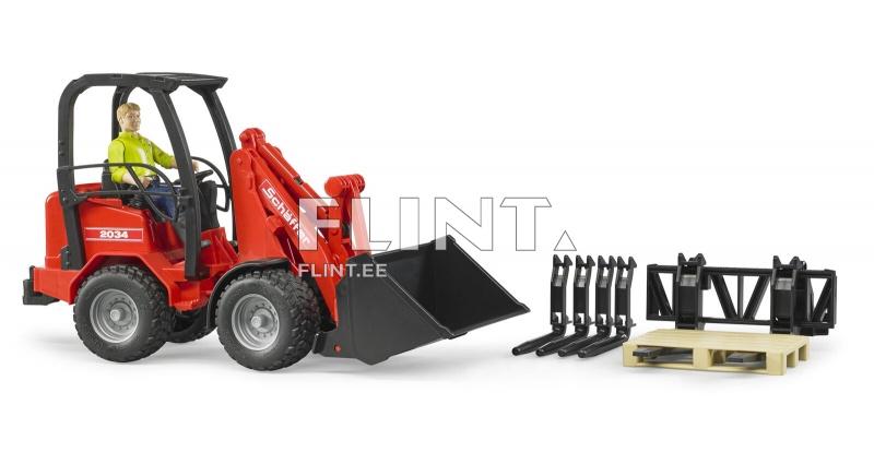 Laadur Schäffer 2034 (29,5x96x15,7cm) + lisad Bruder