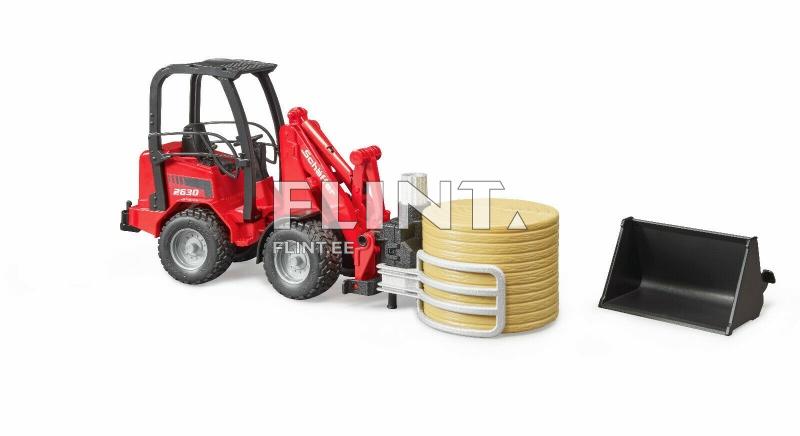 Laadur Schäffer 2034 (29,5x9,6x15,7cm) + pallihaarats Bruder