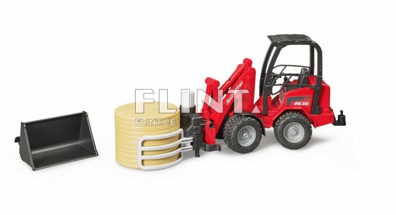 Laadur Schäffer 2034 (29,5x9,6x15,7cm) + pallihaarats Bruder