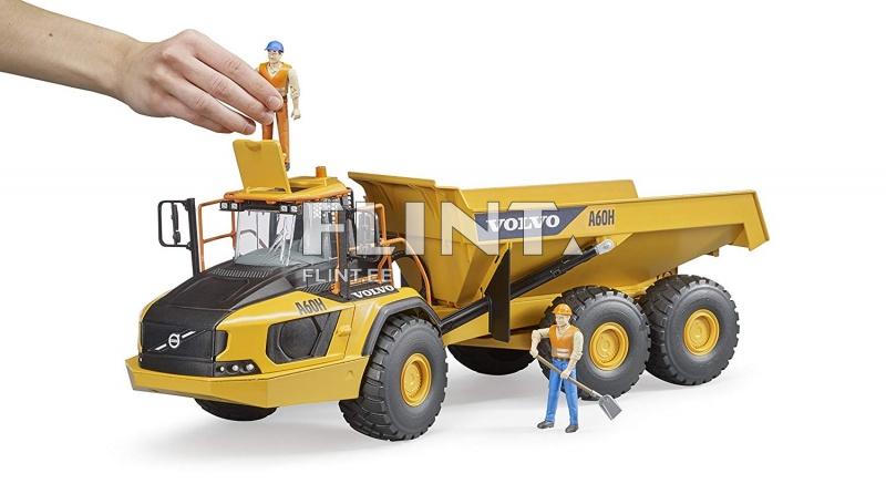 Dumperhaagis Volvo A60H (68x22x26cm) Bruder