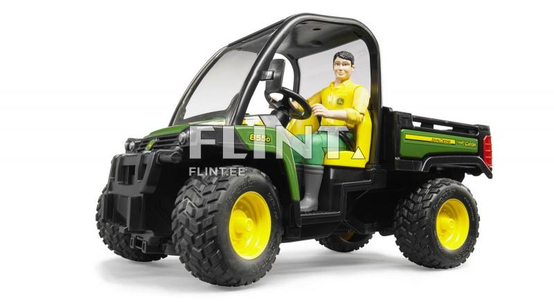 UTV John Deere Gator XUV 855D + juht (22,6x11,3x14cm) Bruder