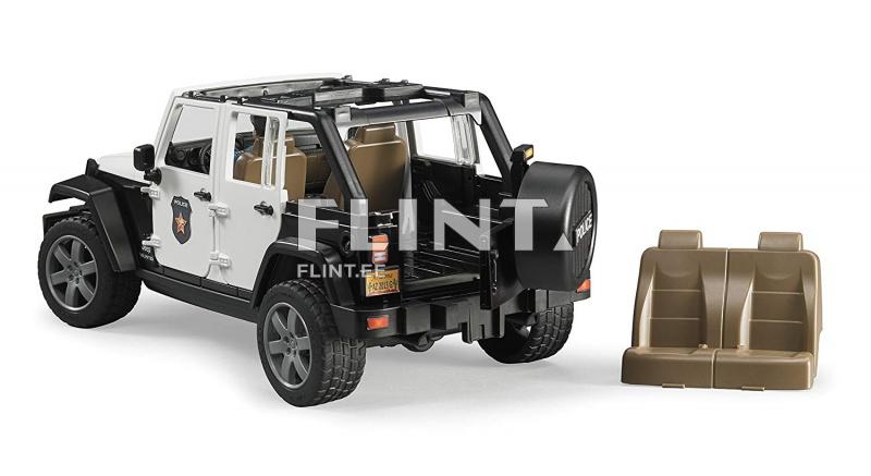 Politsei auto Jeep Wrangler (32,8x14,4x16,2cm) Bruder