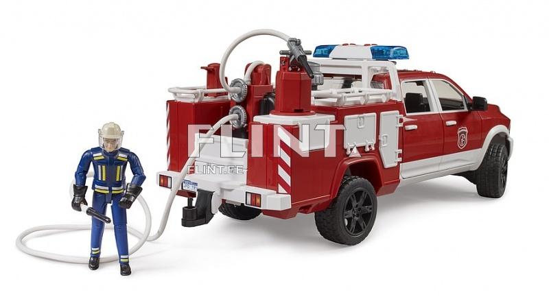 Tuletõrje auto Dodge Ram 2500 (44x17x18cm) Bruder