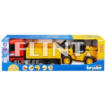 Veoauto MAN TGA (41,5x17,5x21,5cm) + laadur FR130 (40x15,3x18,2cm) Bruder