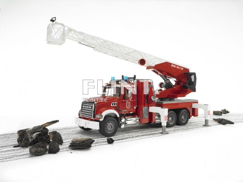 Tuletõrje auto MACK Granite (63x20x26,5cm) Bruder