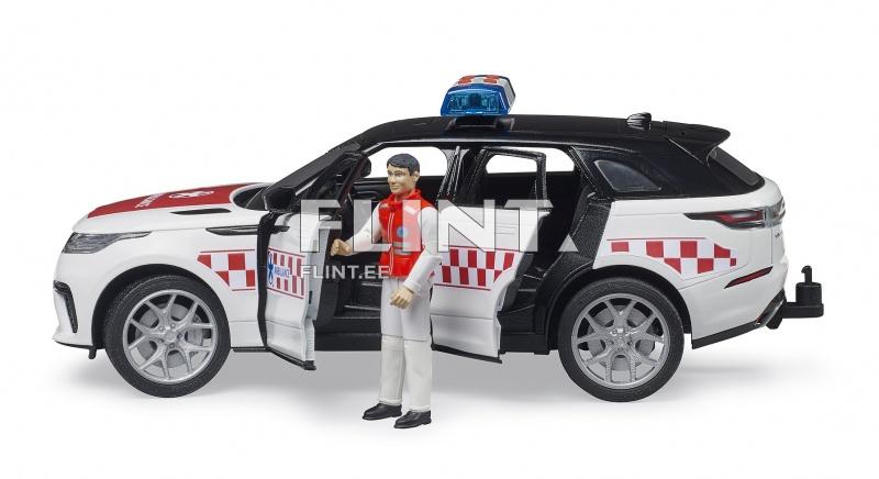 Kiirabi auto Range Rover Velar (34x14,3x11,5cm) Bruder