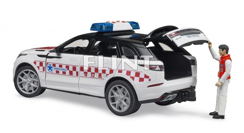 Kiirabi auto Range Rover Velar (34x14,3x11,5cm) Bruder