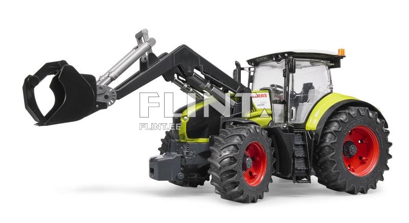 Traktor Claas Axion 950 (44,5x18x20,5cm) + laadur Bruder