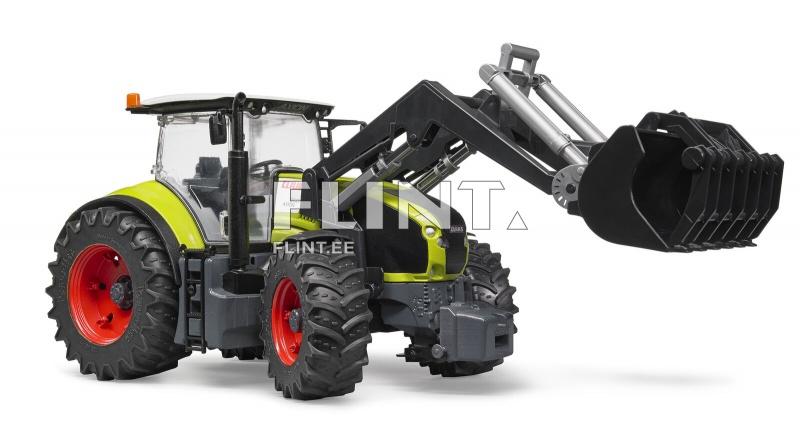 Traktor Claas Axion 950 (44,5x18x20,5cm) + laadur Bruder