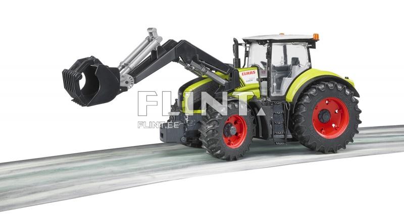 Traktor Claas Axion 950 (44,5x18x20,5cm) + laadur Bruder