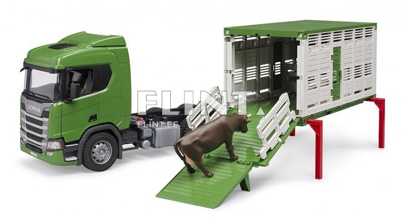 Loomaveo auto Scania Super 560R (53,5x18,5x26,5cm) Bruder