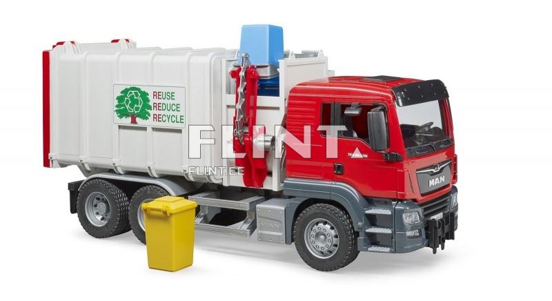 Prügiveo auto MAN TGS (54x19x25,7m) Bruder