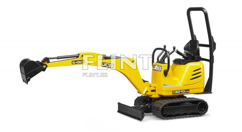 Ekskavaator JCB 8010 CTS (13,5x6,3x13,5cm) Bruder
