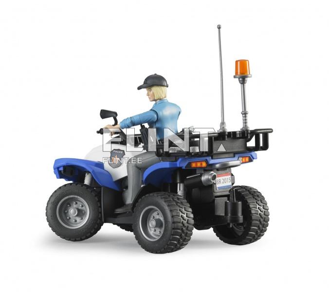 Politsei Quad Bruder (16x9,3x9,3cm) Bruder