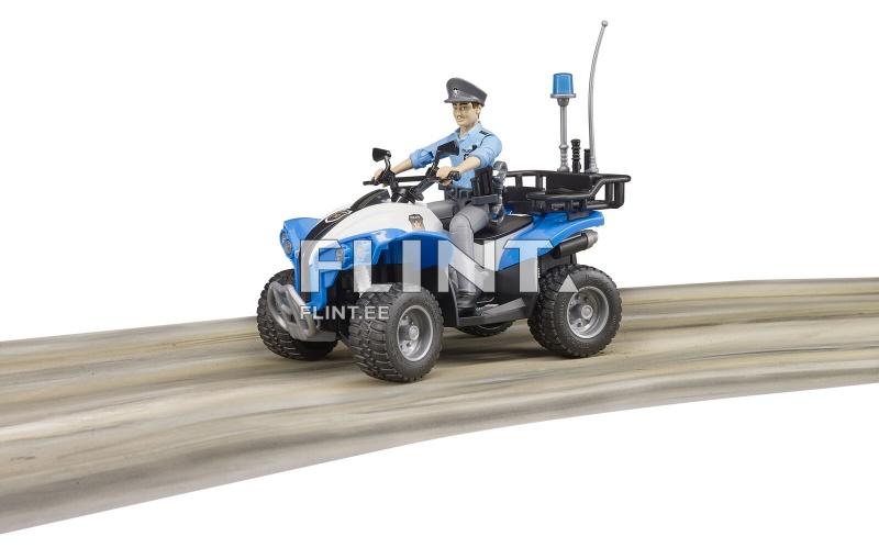 Politsei Quad Bruder (16x9,3x9,3cm) Bruder