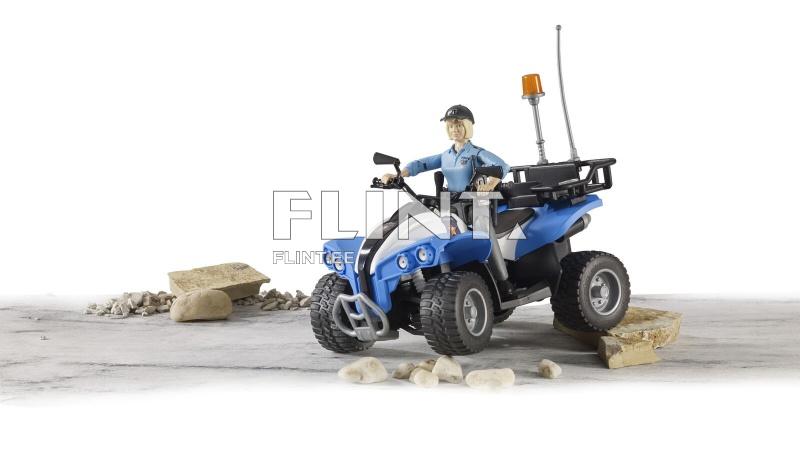 Politsei Quad Bruder (16x9,3x9,3cm) Bruder