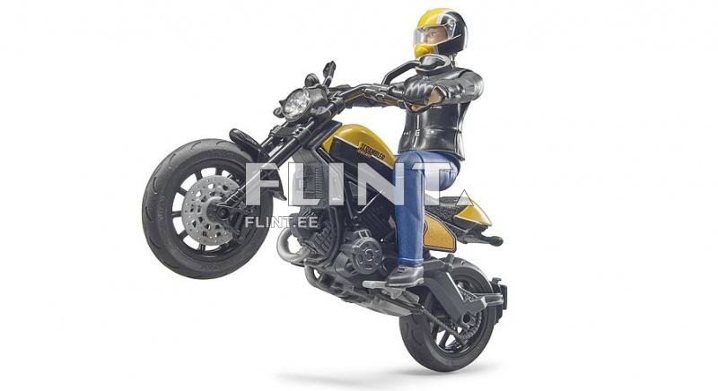 Mootorratas Scrambler Ducati Full Throttle (14,5x6,5x8,5cm) Bruder
