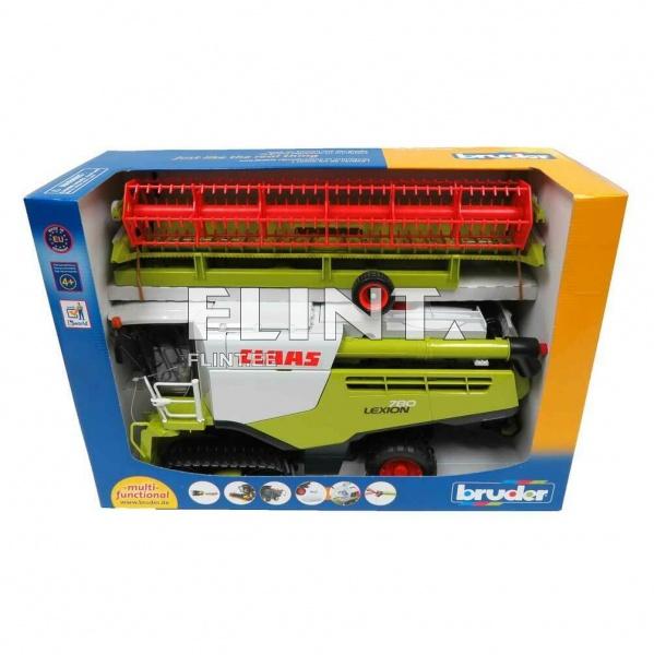Kombain Claas Lexion 780 Terra Trac (60x47x23,5cm) Bruder
