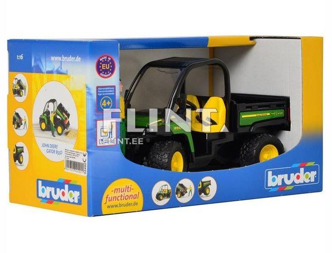 UTV John Deere Gator XUV 855D + juht (22,6x11,3x14cm) Bruder