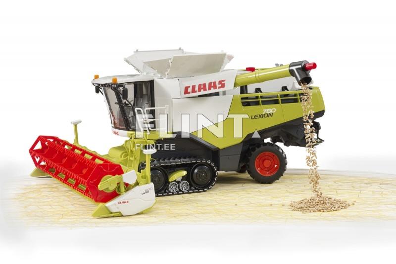 Kombain Claas Lexion 780 Terra Trac (60x47x23,5cm) Bruder