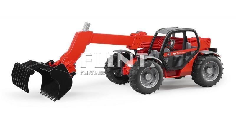 Teleskooplaadur Manitou MLT 633 (43x17,5x15cm) Bruder