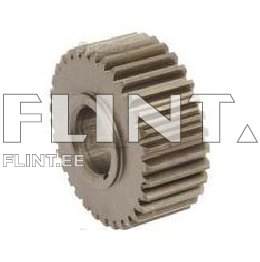 Hamba, millel on teravad hammastega servad ja ava keskel. Hambaid on järjestatud ühtlaselt ümber hammasratta, mis on hall metallist.