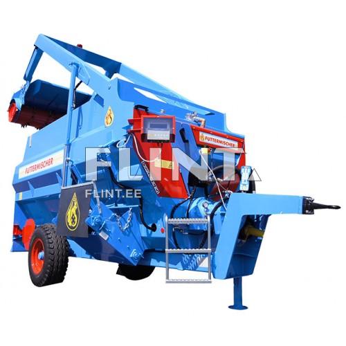 Horisontaal söödamikser koos tagafreesiga Himel