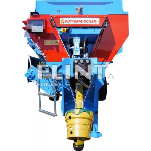 Horisontaal söödamikser koos tagafreesiga Himel