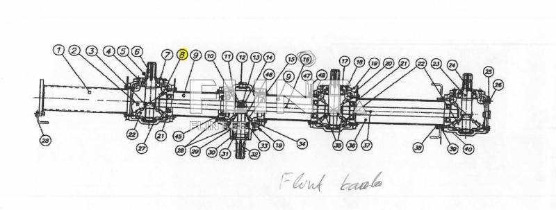 Reduktori koonus hammasratas 12041 (z14, ava 40mm)