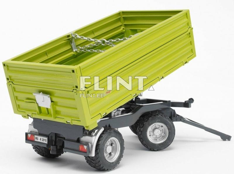 Haagis Fliegl kolmele küljele kallutatav (47,9x18,1x18,9cm) Bruder