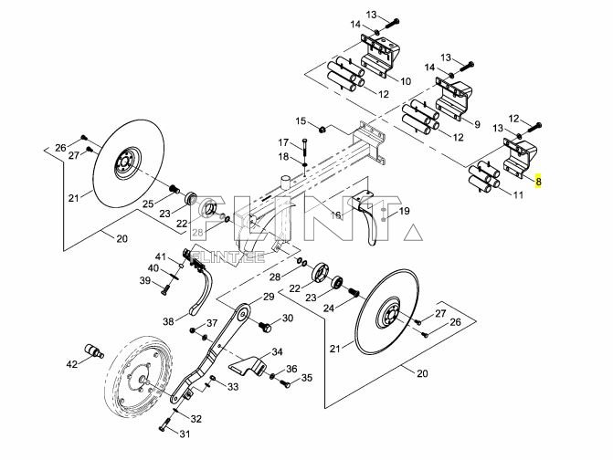Vannase vastus (90mm) 23200400 Horsch