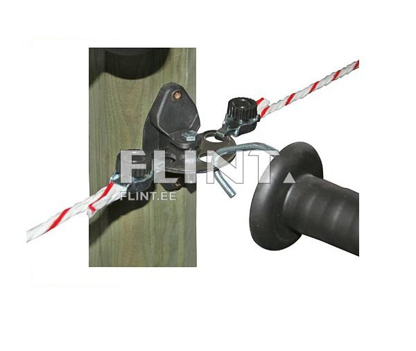 Väravaisolaator puit- või metallpostile