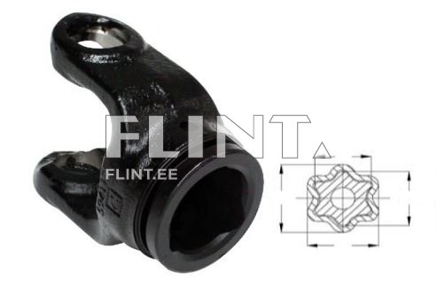 Kardaani kahvel täht 51mm - rist 35x106,3mm