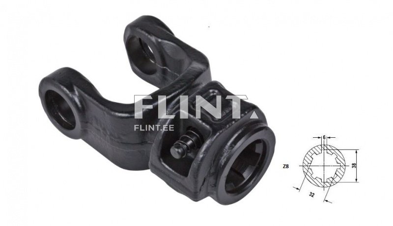 Kardaani kahvel z8 - rist 36x89mm