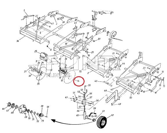 Külviku ketas Väderstad 410x4,5 - 451372/423574/444568
