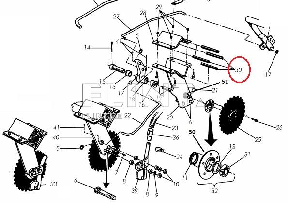 Kummileevendi (L=190, 30mm) Väderstad 450991