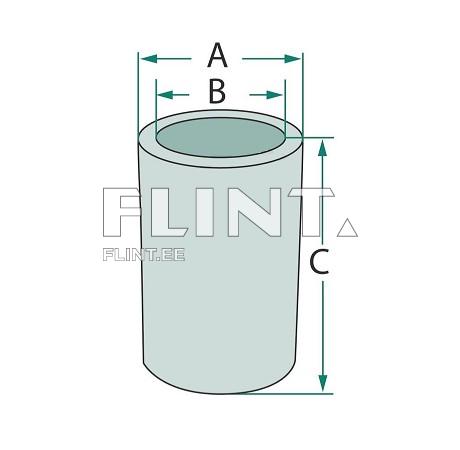 Kuulhülsi puks Cat.2-3 (32x25,4x51mm)