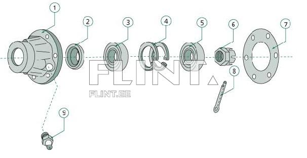 Laager 30x30x62 (3198760) Lemken Heliodor