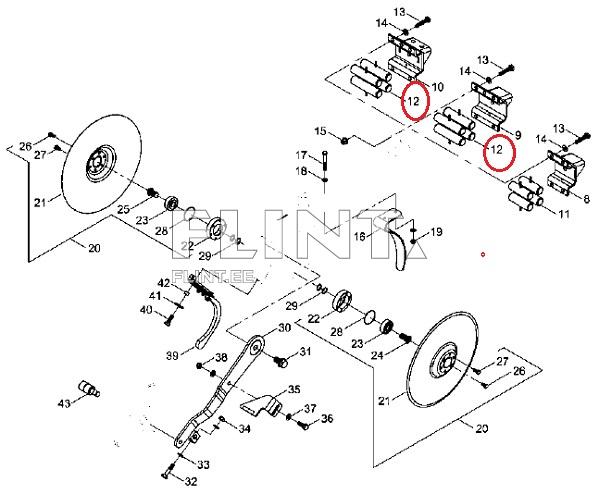 Kummileevendi 00200166 (28x120mm) Horsch