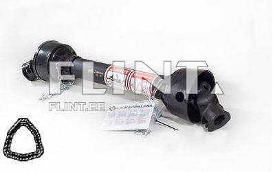 Kardaan z6 x 1 3/4" z6 L-1300mm - rist 30,16x92mm (kolmnurk)