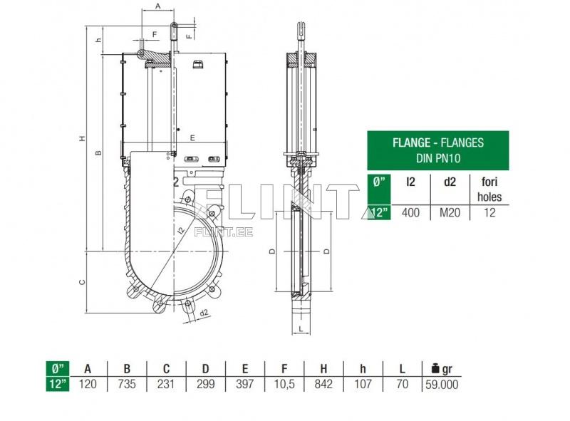 Malmist siiber 12" (roostevabast terasest nuga) MZ