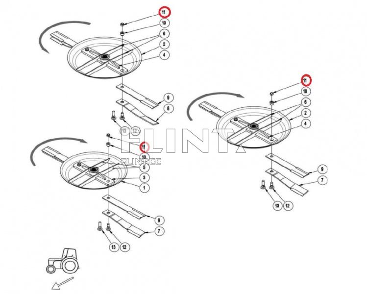 Tera mutter UNF 1 1/8" (257-003)