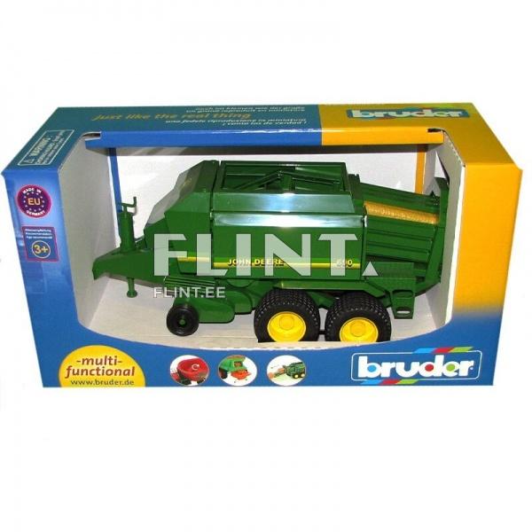 Pakipress John Deere (39x14,5x16cm) Bruder