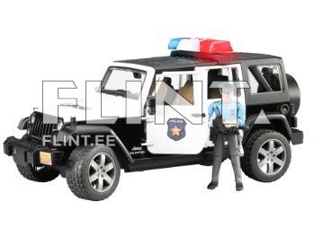 Politsei auto Jeep Wrangler (32,8x14,4x16,2cm) Bruder