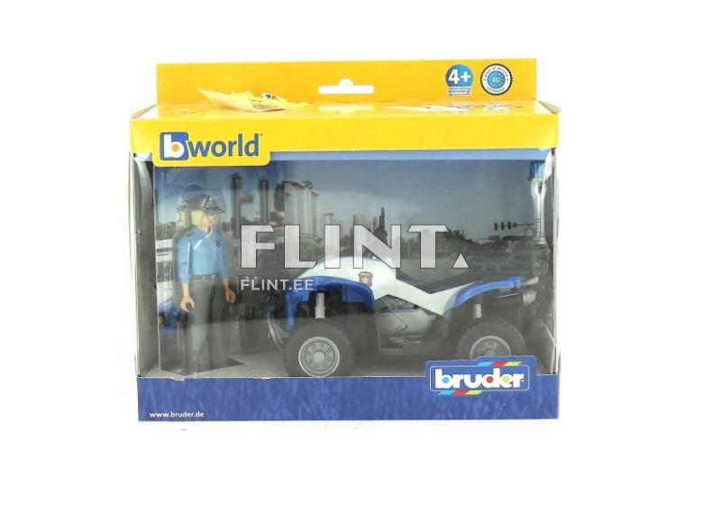 Politsei Quad Bruder (16x9,3x9,3cm) Bruder