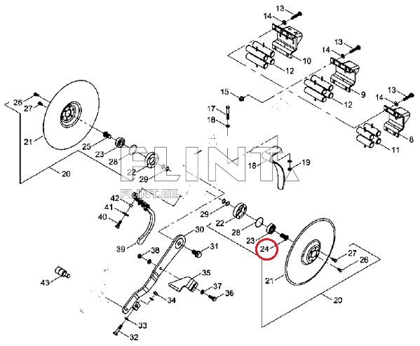 Rummu polt  23010204 (M16x1,5x30 P.) Horsch
